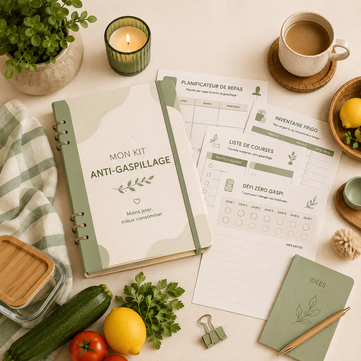 Kit Anti-Gaspillage Alimentaire