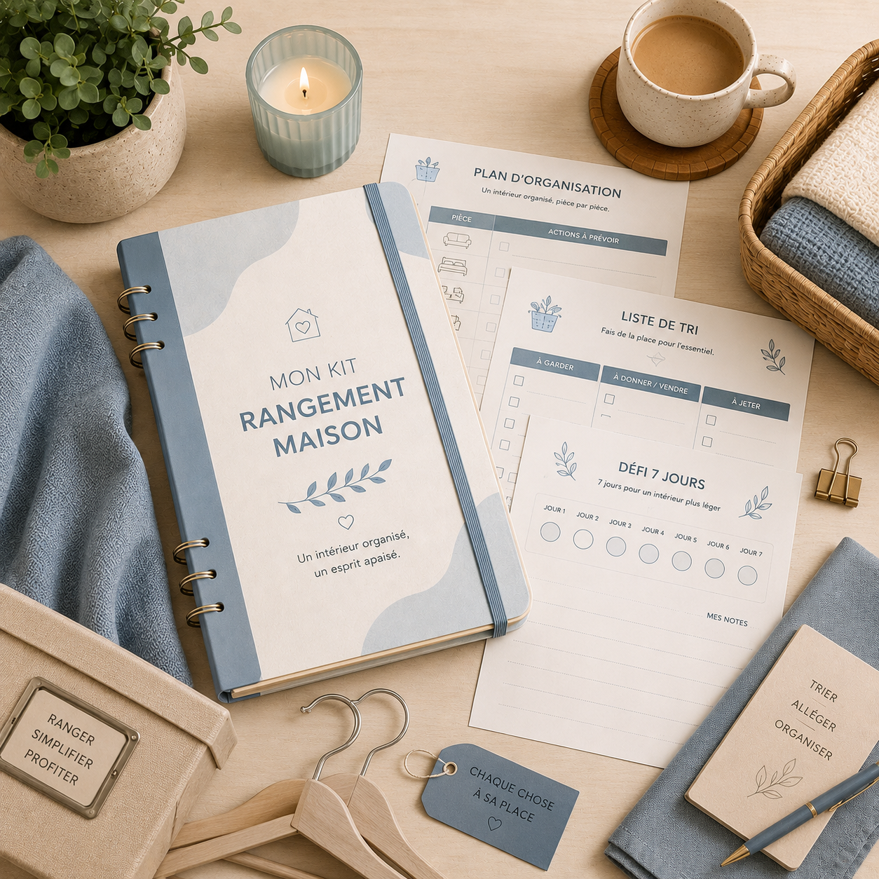 Kit Rangement Maison